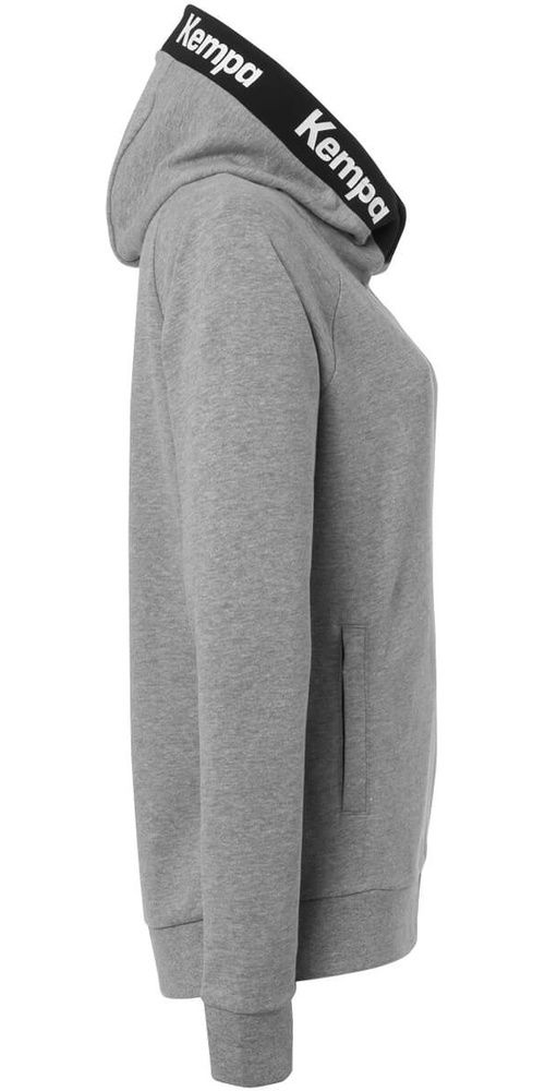 KempaDamenTrainingsjackeCore26HoodJacketWomen2003664DarkGrauMelange-XS