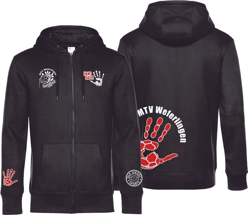MTVWeferlingenBasicHoodie-JackeUnisex24642Schwarz-XXL
