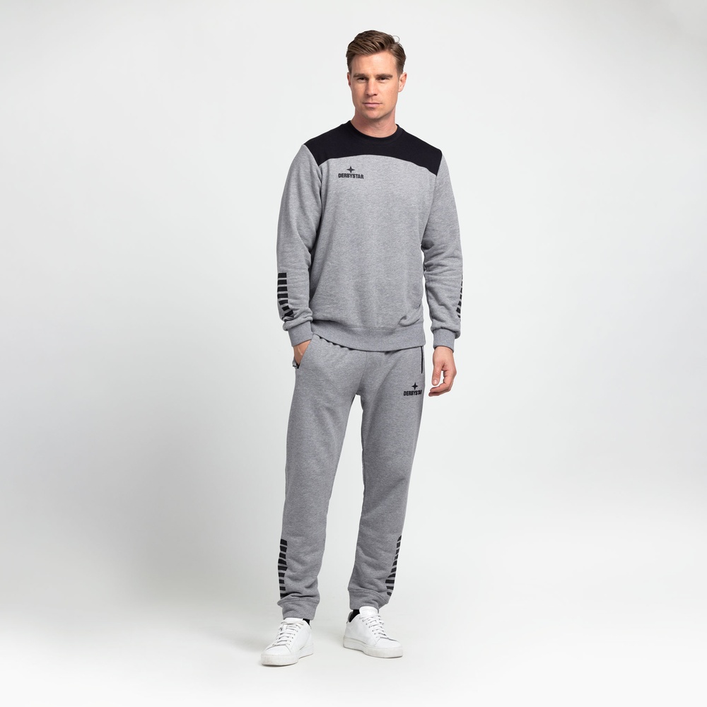 DerbystarSweatshirtUltimoV23632032GrauSchwarz-S