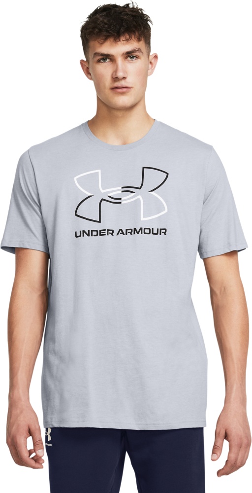 UnderArmourT-ShirtUaGlFoundationUpdateSsModGrayMediumHeather011-3XL