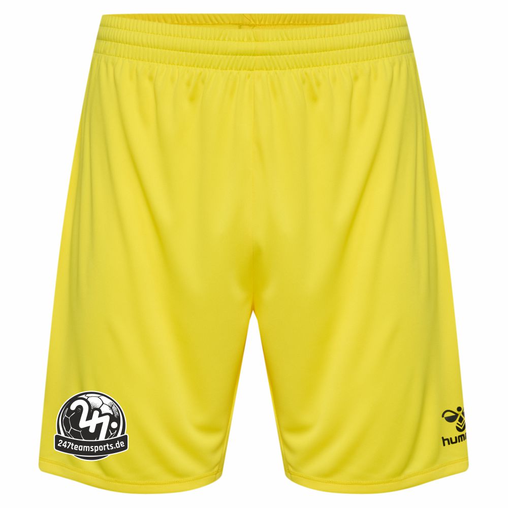 FCViktoriaThiedeHummelhmlESSENTIALPolyShortsBlazingYellow-S