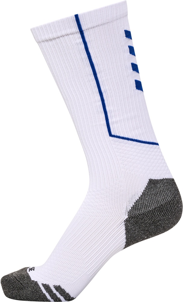 HummelSockenHmlproTrainingSocksHighWhiteTrueBlue-27-30