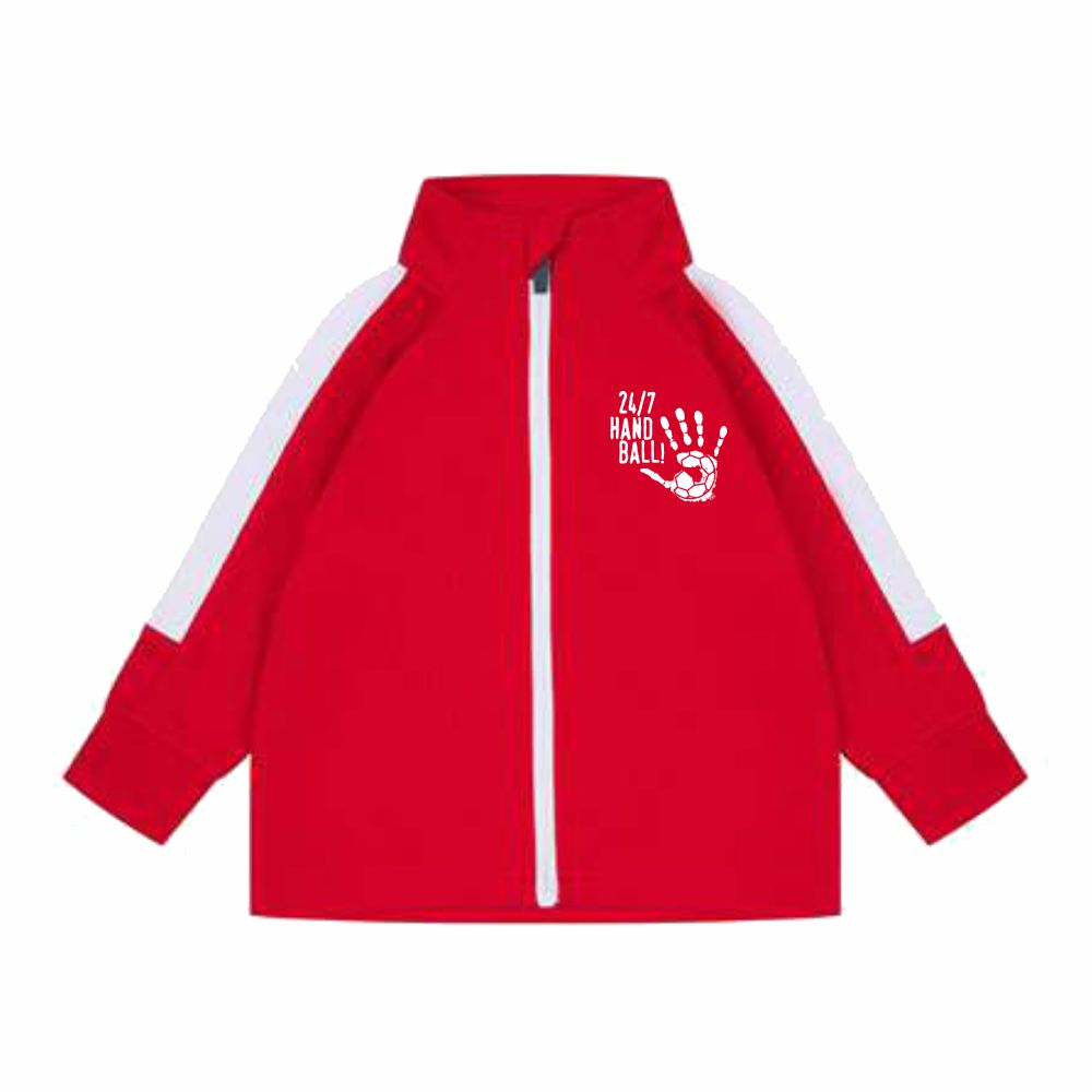 HandballCollectionKinderTrainingsjackeLW820Red-White-6-12Monate