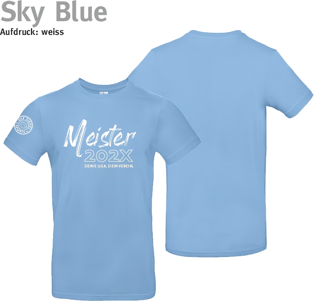 247CollectionT-ShirtMeistershirtBrushTU03TSkyBlue-XS