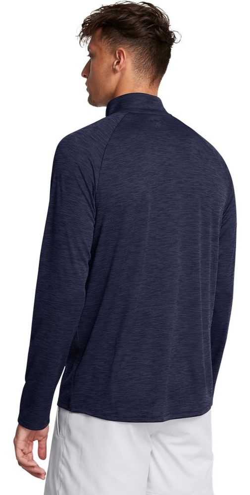 UnderArmourLongsleevesUaTechTextured12ZipMidnightNavy410-3XL