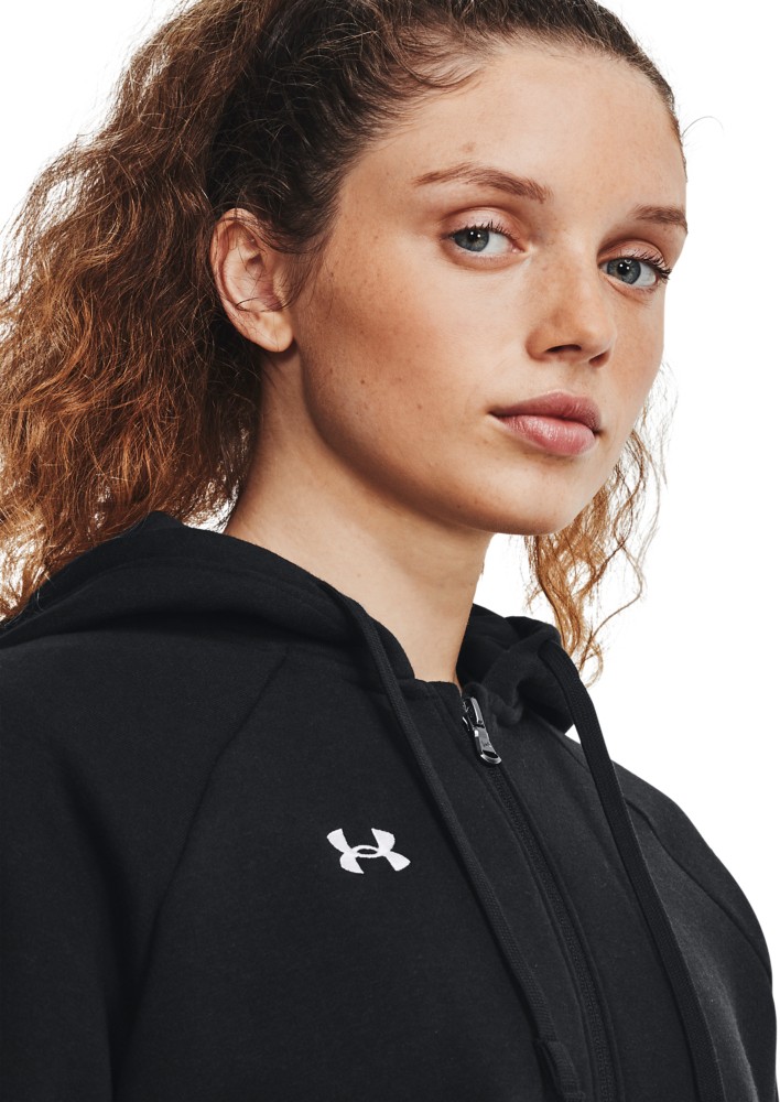 UnderArmourDamenUARivalFleeceFullzipHoodieBlack-XS