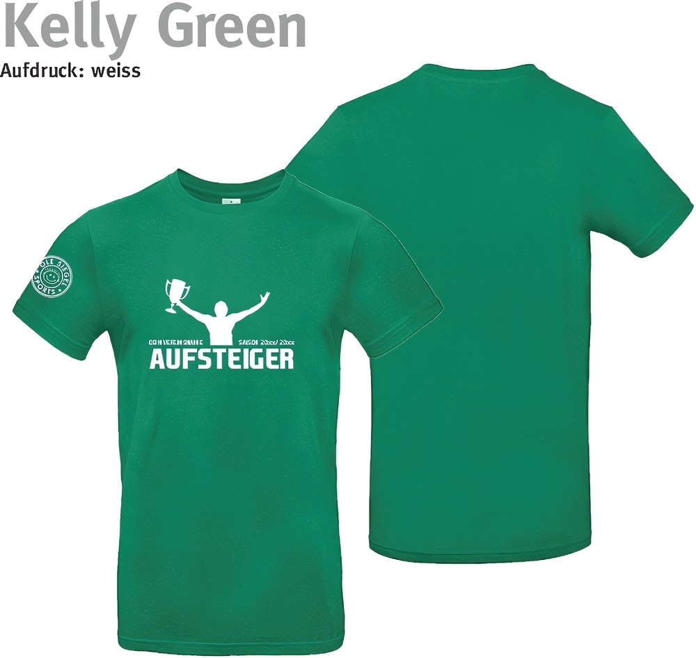 247CollectionT-ShirtAufstiegshirtGewinnerTU03TKellyGreen-XS