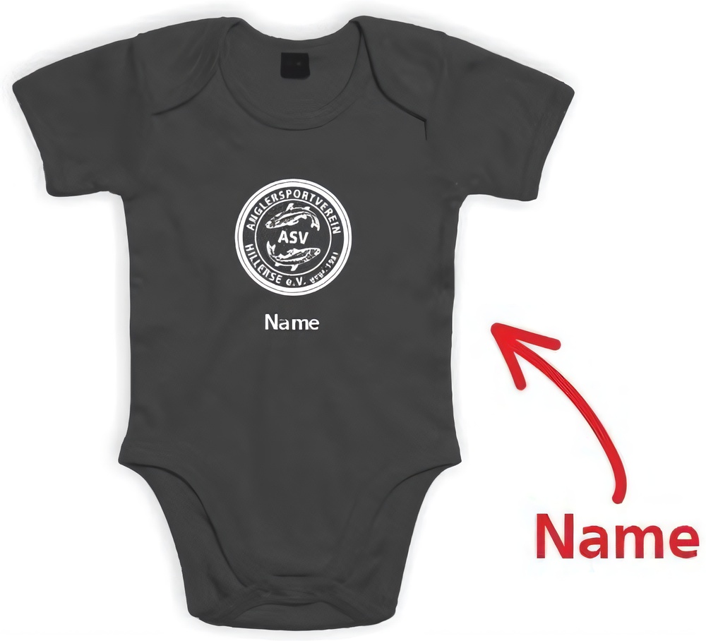 ASVHillerseKinderBaby-BodyBZ10Schwarz-6-12Monate