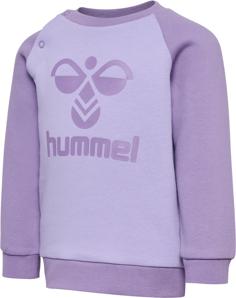HummelKinderTrainingsanzugHummingCrewsuit226361ChalkViolet-68-ca6Monate