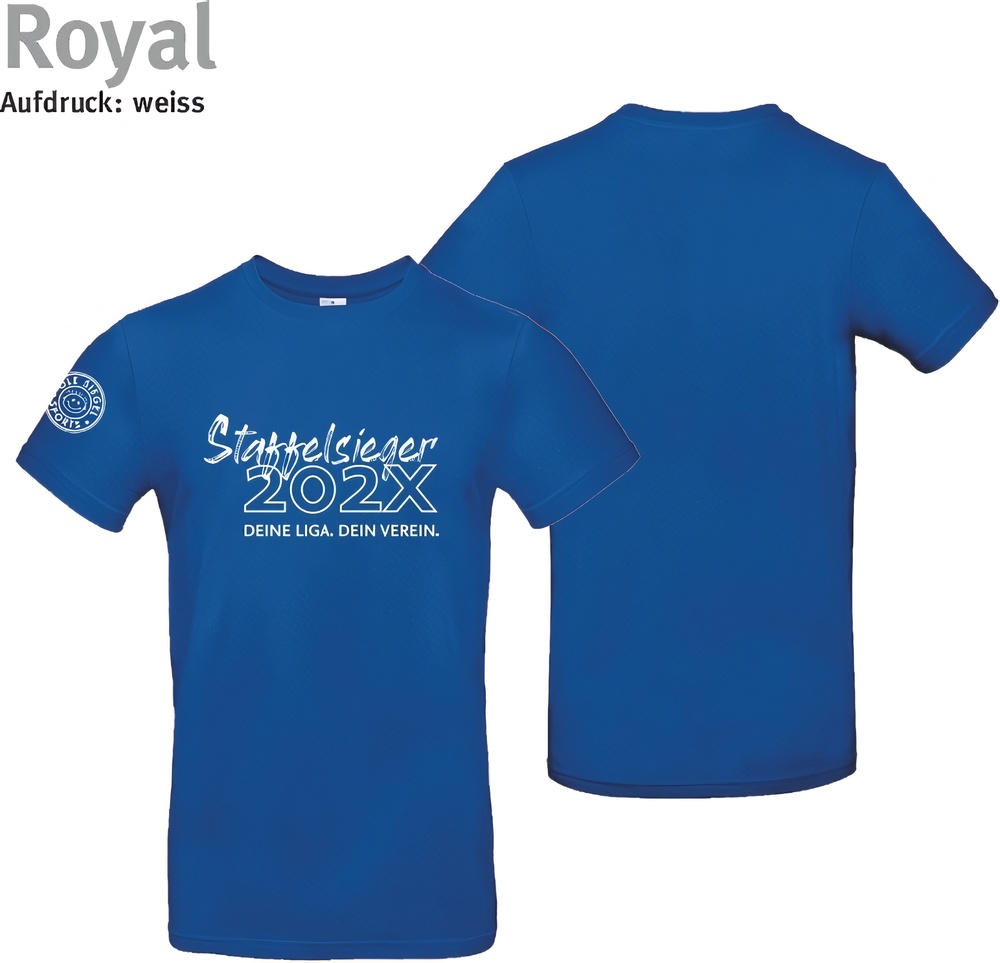 247CollectionT-ShirtStaffelsiegershirtBrushTU03TRoyalBlue-XS
