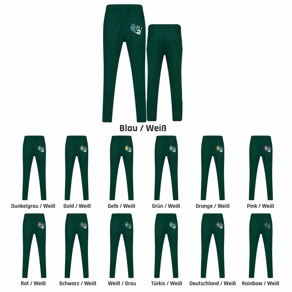 HandballCollectionTrainingshoseLV881BottleGreen-White-XS