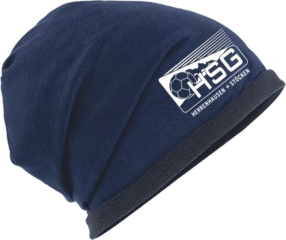 HSGHerrenhausenStckenUniversalBasicBeanieMB7131NavyCarbon