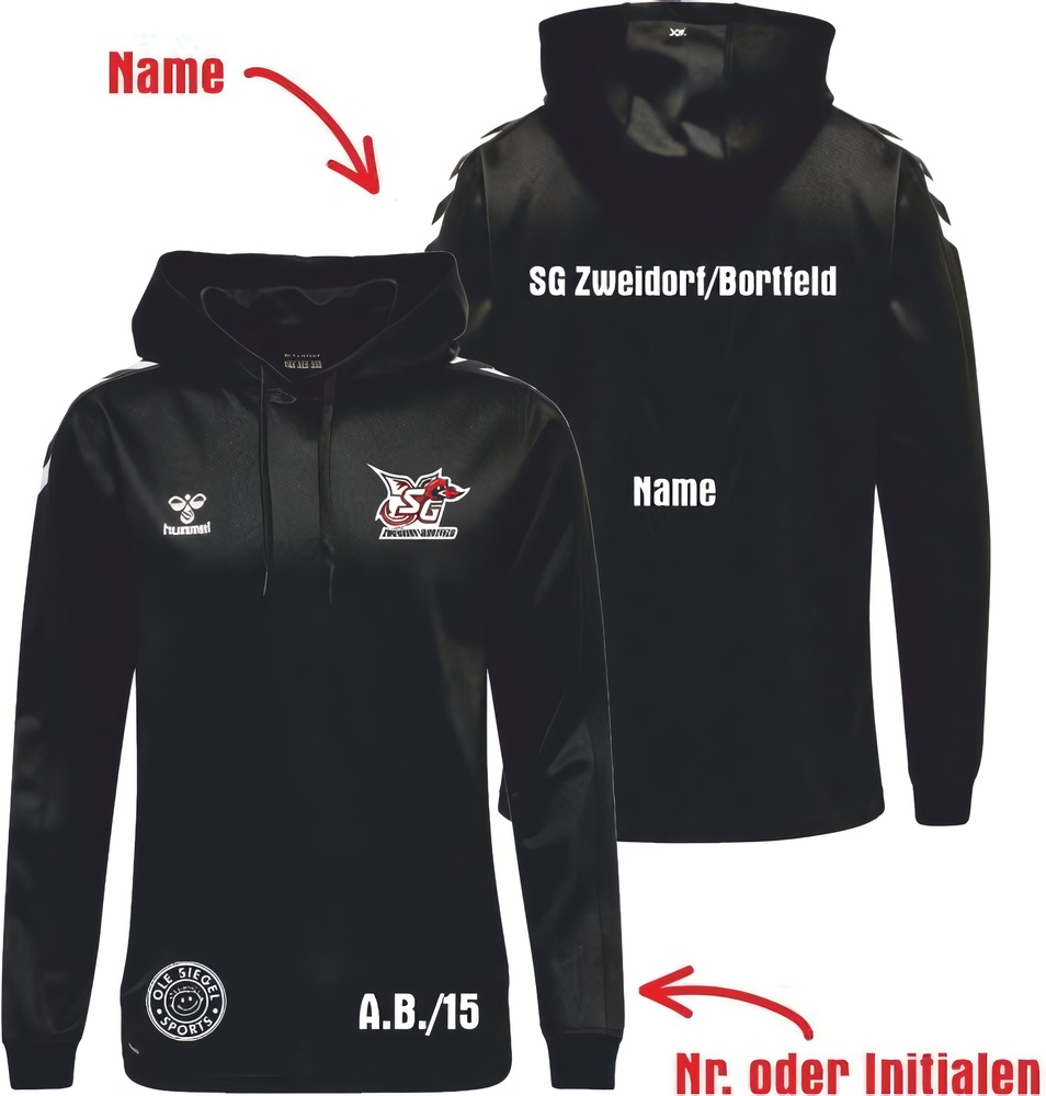 SGZweidorfBortfeldKinderHummelhmlCore20PolySweatHoodieKids230857