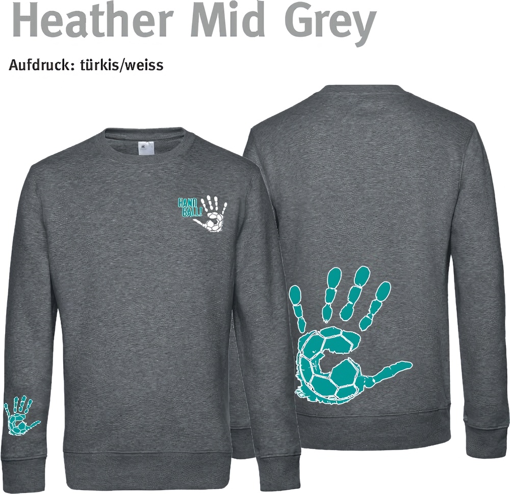 HandballCollectionSweaterWU01KHeatherMidGrey-XS