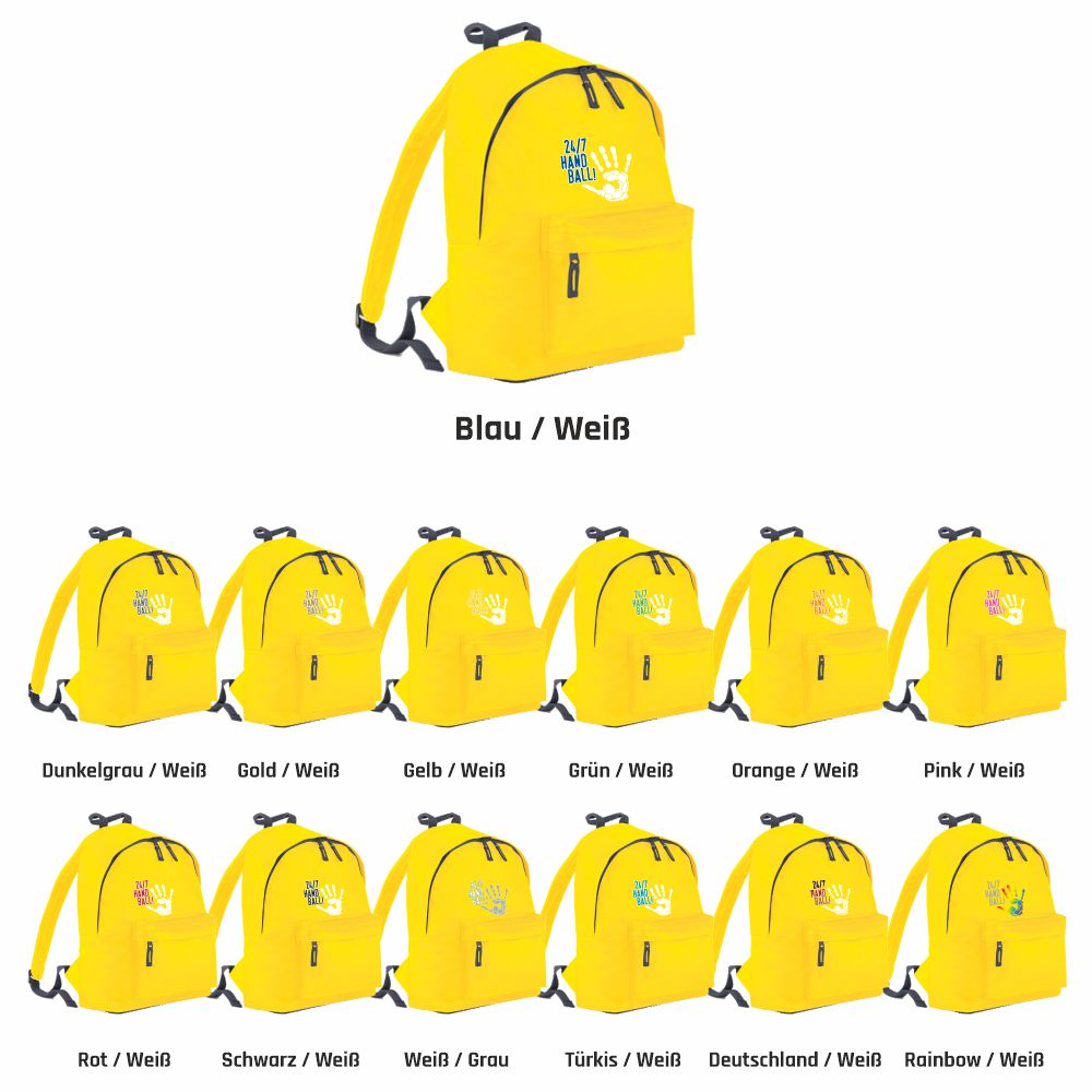 HandballCollectionRucksackBG12531x4221cmYellow-GraphiteGrey