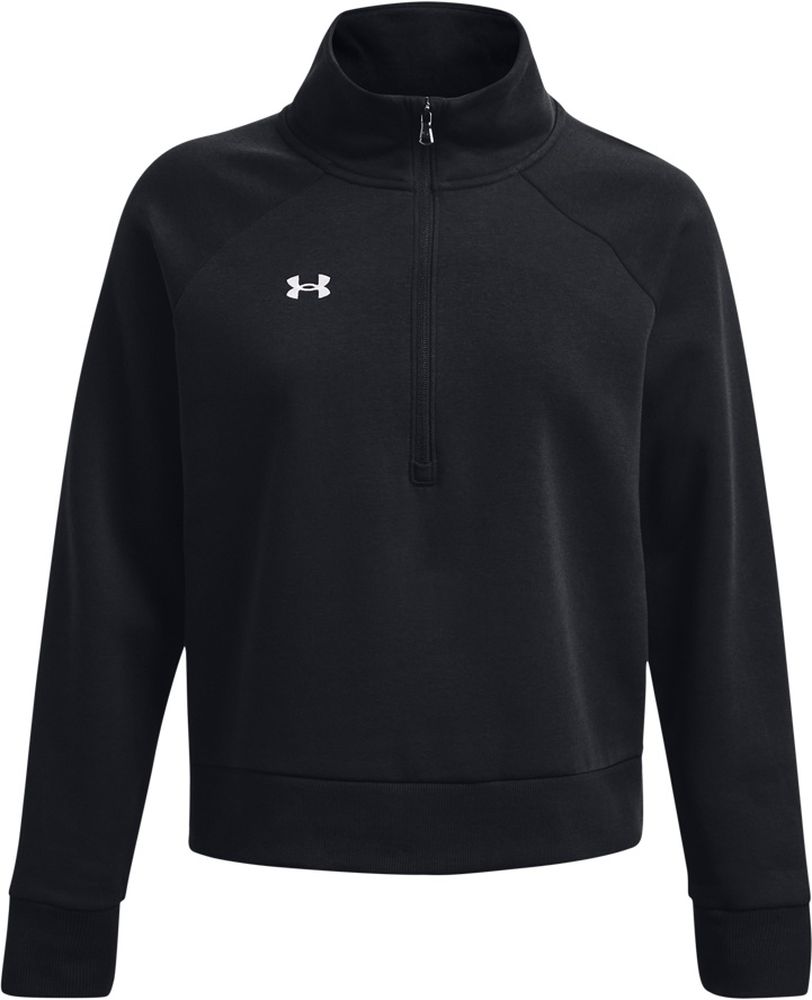 UnderArmourDamenLongsleeveUARivalFleeceHzBlack-XS