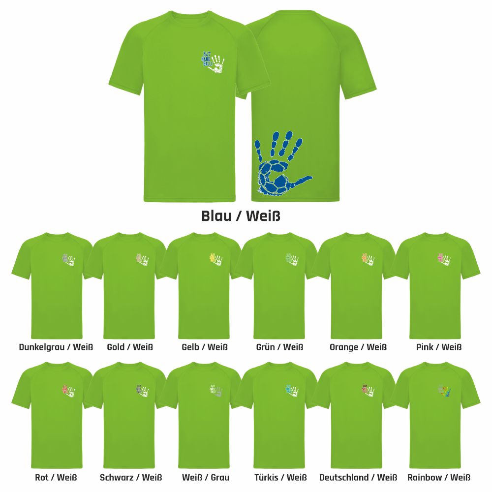 HandballCollectionFunktionsshirtS287XLime-XXL