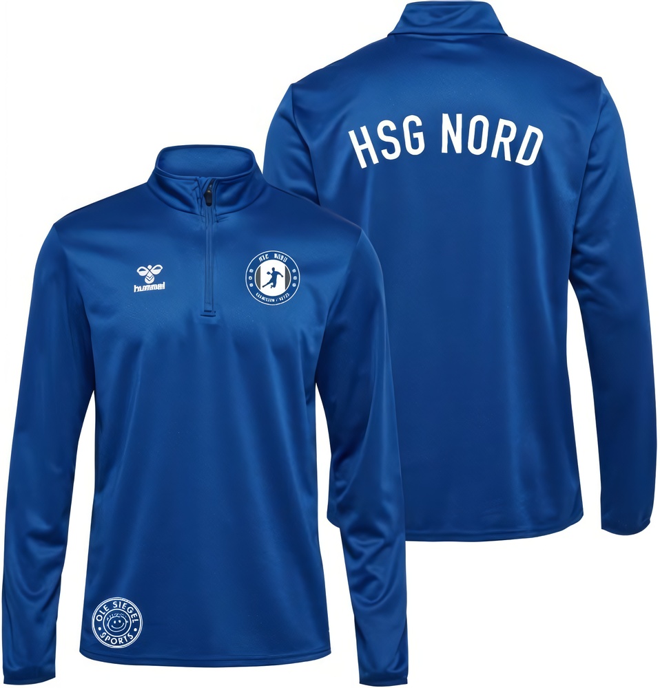 HSGNordEdemissenUetzeHummelhmlESSENTIALPolyHalfZipSweatUnisex224545
