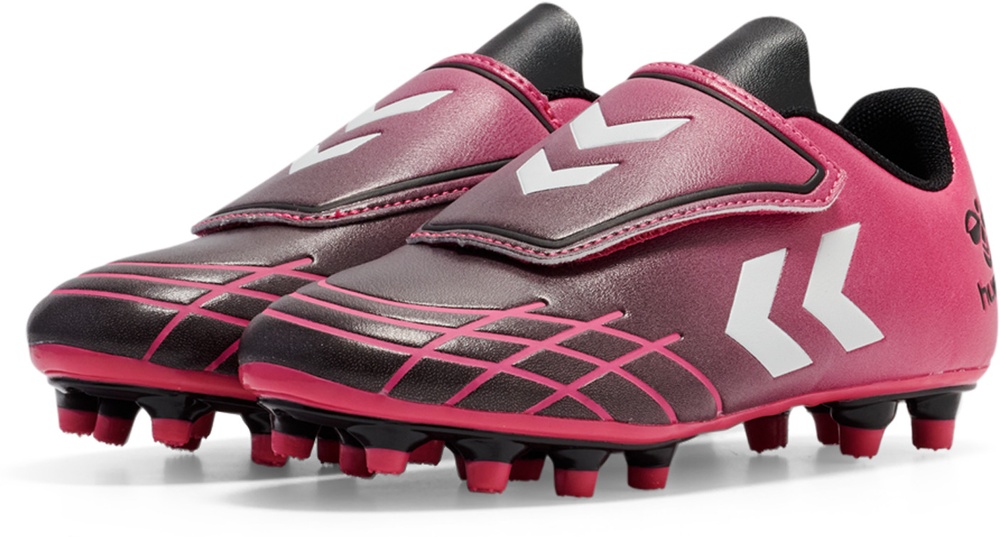 HummelKinderFuballschuheHattrickMgJr217580PinkFlamb-24