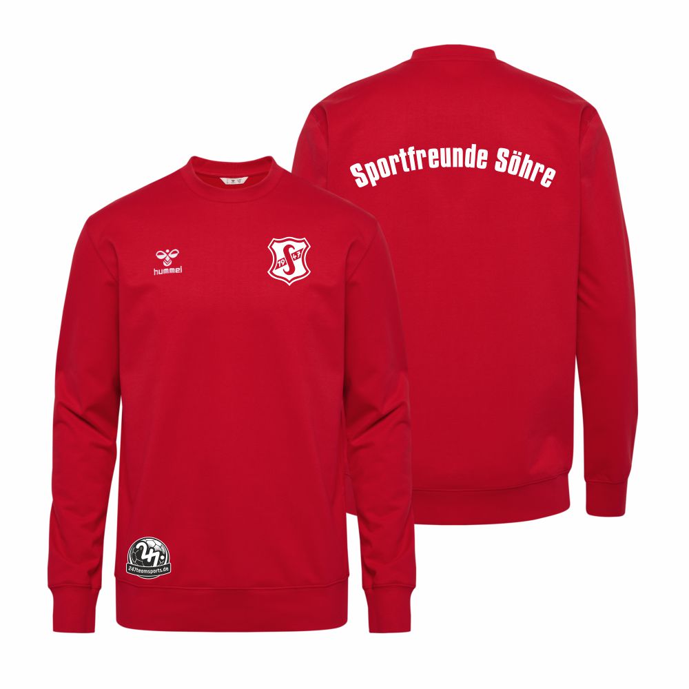 SportfreundeShreHummelhmlGO20CottonSweatshirtUnisex224835TrueRed-3XL