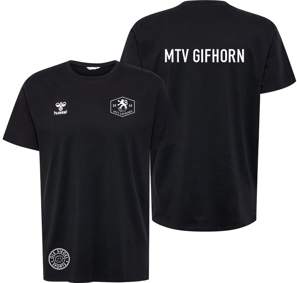 MTVGifhornHummelhmlGO20CottonT-ShirtSSUnisex224828Black-XXL