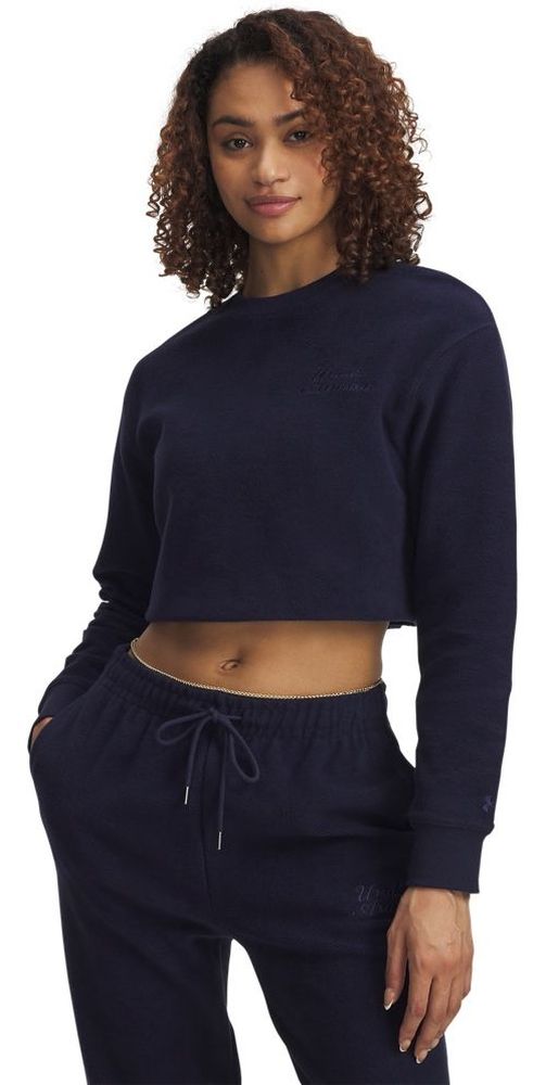 UnderArmourDamenLongsleeveIconTerryVarsityCrew6003680