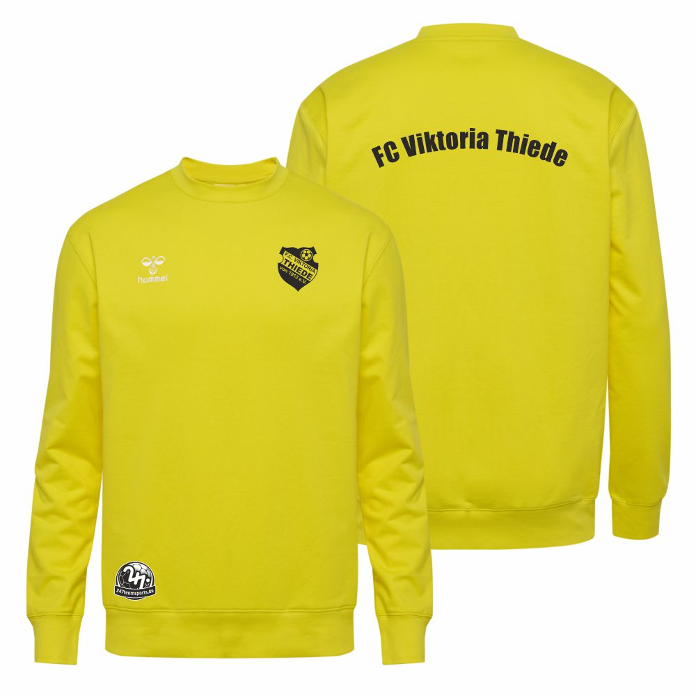 FCViktoriaThiedeKinderHummelhmlGO20CottonSweatshirtKids224836BlazingYellow-116-ca6Jahre