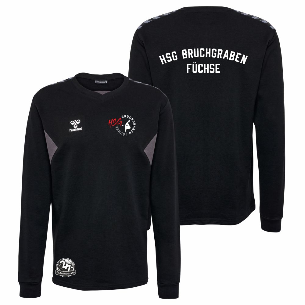 HSGBruchgrabenFchseHummelhmlAuthenticCottonTrainingSweatUnisex220010