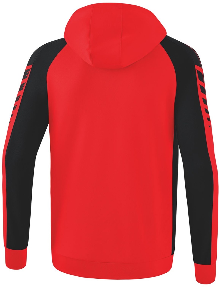 ErimaSixWingsTrainingsjackeMitKapuze22-0009RotSchwarz-116
