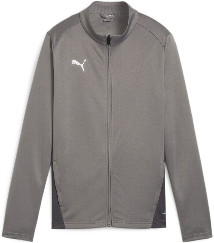 PumaDamenTrainingsjackeTeamGoalTrainingJacketWmn658635CastIron-PumaWhite-ShadowGray-L