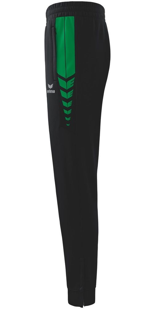 ErimaJogginghoseSixWingsWorkerHose22-0002SchwarzSmaragd-116
