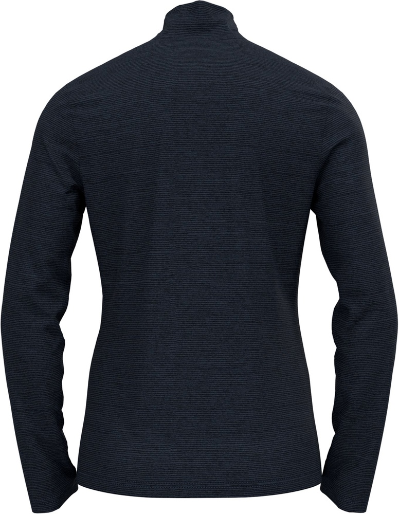 OdloDamenMidlayer12ZipRoy542331DarkSapphire-Black-Stripes-L