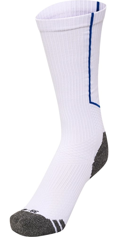 HummelSockenHmlproTrainingSocksHighWhiteTrueBlue-27-30