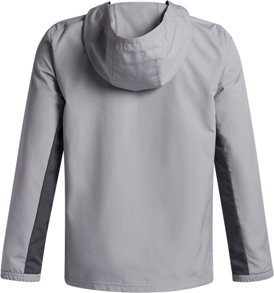 UnderArmourKinderSoftshelljackeBRivalWovenJacke1390154Gray011-LUSYLG
