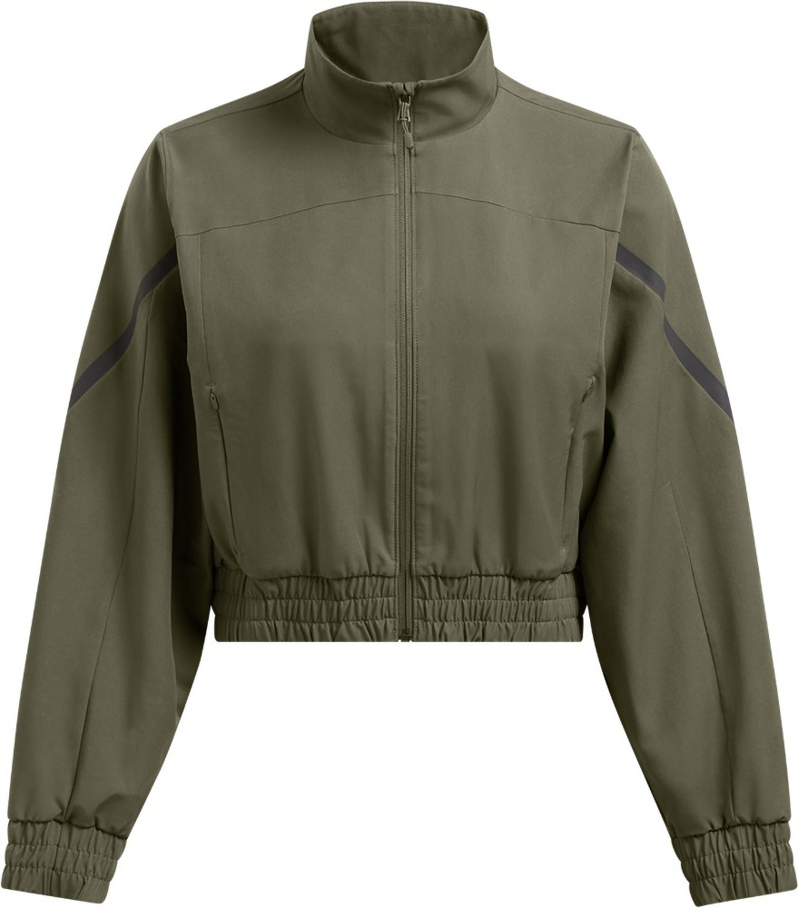 UnderArmourDamenUnstoppableCropJacketMarineODGreen390-3XL