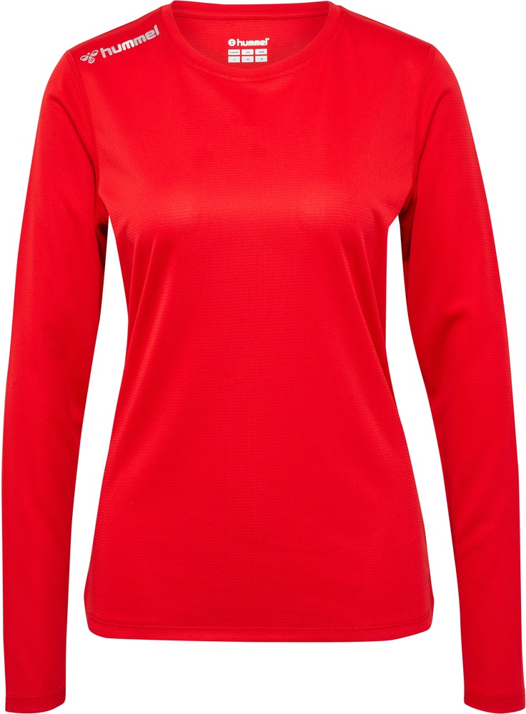 HummelDamenT-ShirtHmlrunJerseyLSWomanTangoRed-XXL