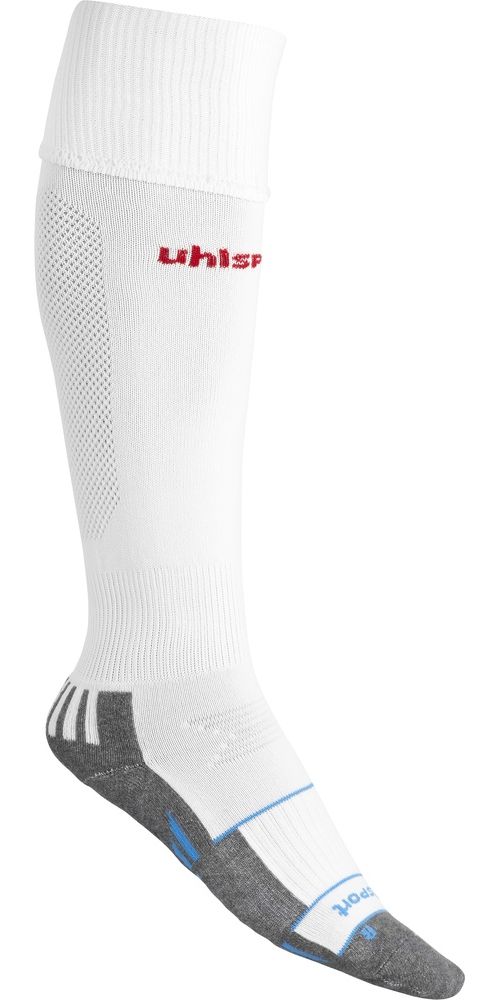 UhlsportKinderTeamProPlayerStutzenstrumpf1003691WeiRot-28-32