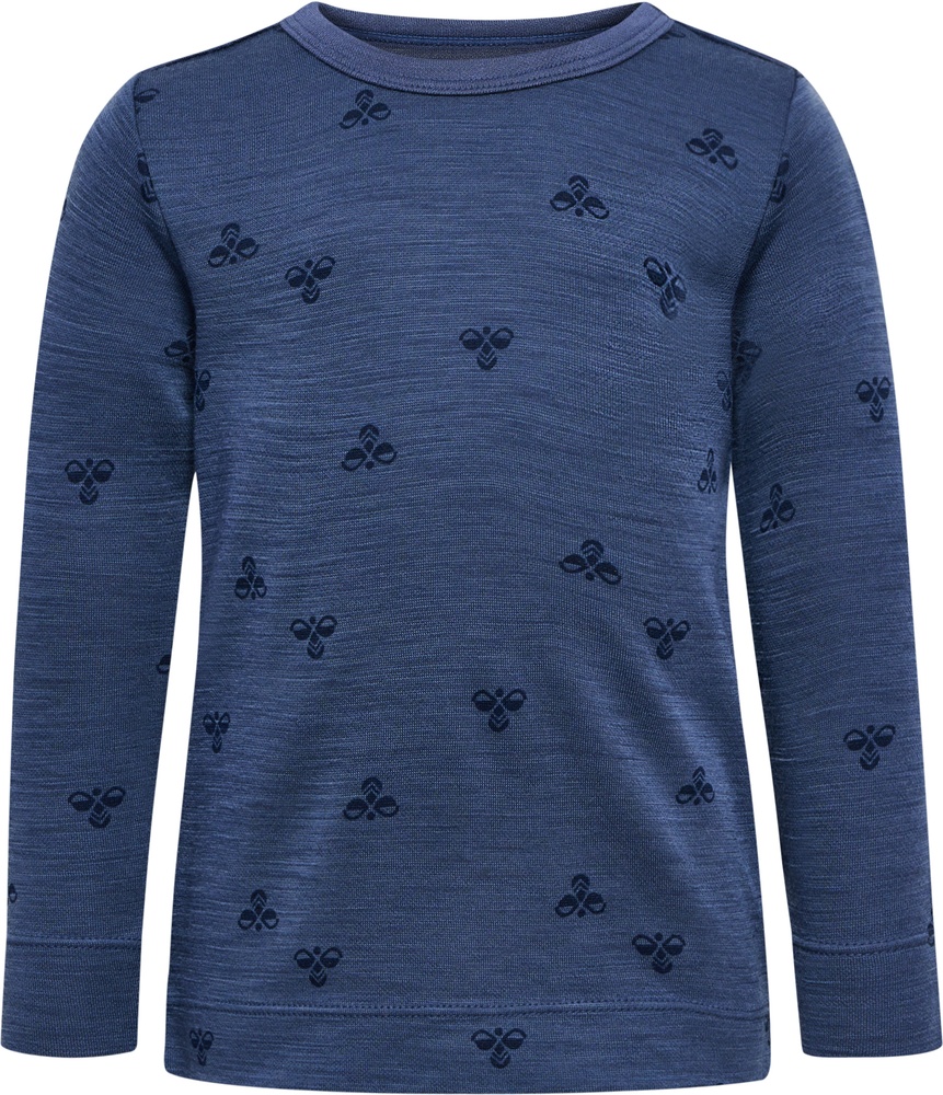 HummelKinderMiniWoolT-ShirtLongsleeve229430VintageIndigo-98-ca3Jahre