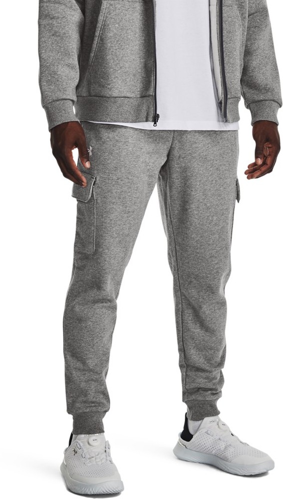 UnderArmourJogginghoseUARivalFleeceCargoJoggerCastlerockLightHeather-XS