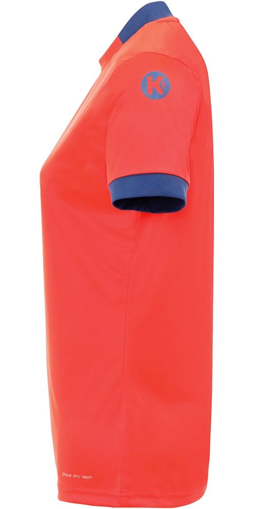 KempaDamenPlayerTrikotWomen2003621FluoRotIceGrau-XS