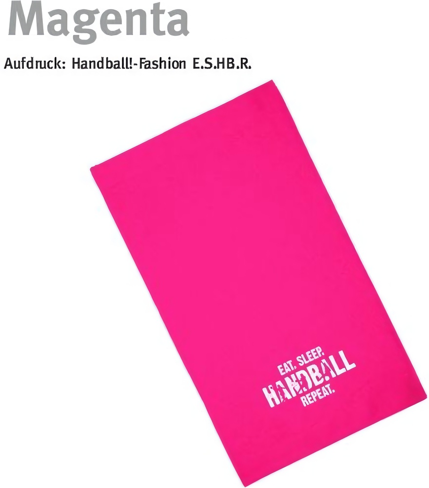 HandballFashionHandtuchEatSleepHandballRepeatT1-7070x140cmMagenta