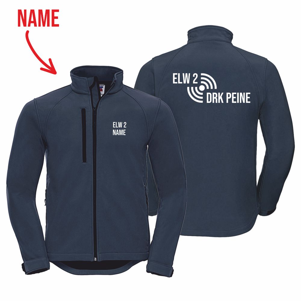 DeutschesRotesKreuzPeineDRKELW2PeineSoftshelljackeUnisex43800-ELW2