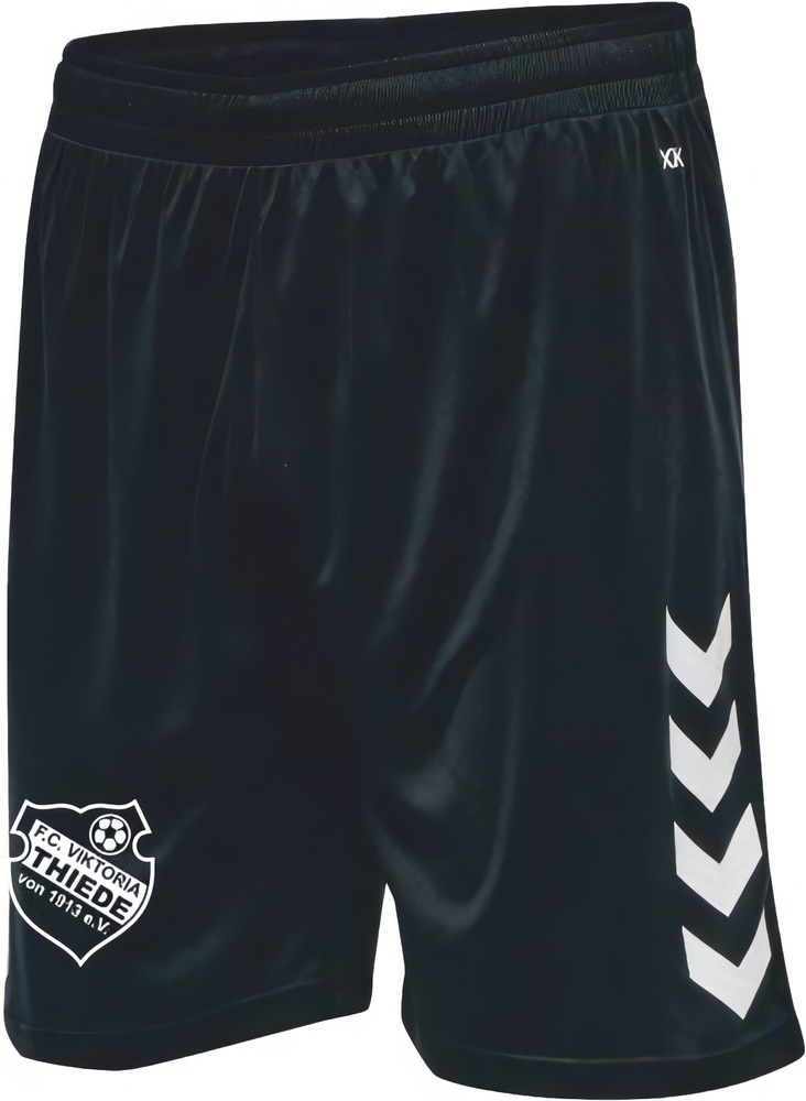 FCViktoriaThiedeDamenHummelhmlCore20PolyShortsLadymitVereinslogo230831LBlack-XXL