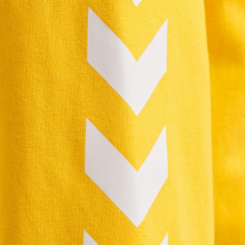 HummelDamenHoodieHmlgoCottonHoodieWomanSportsYellow-XXL