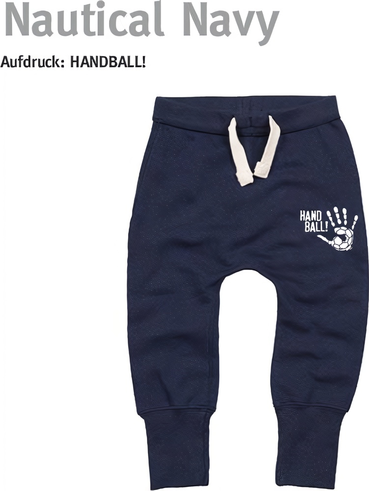 HandballCollectionBabyKinderSweatPantsBZ33NauticalNavy-6-12Monate