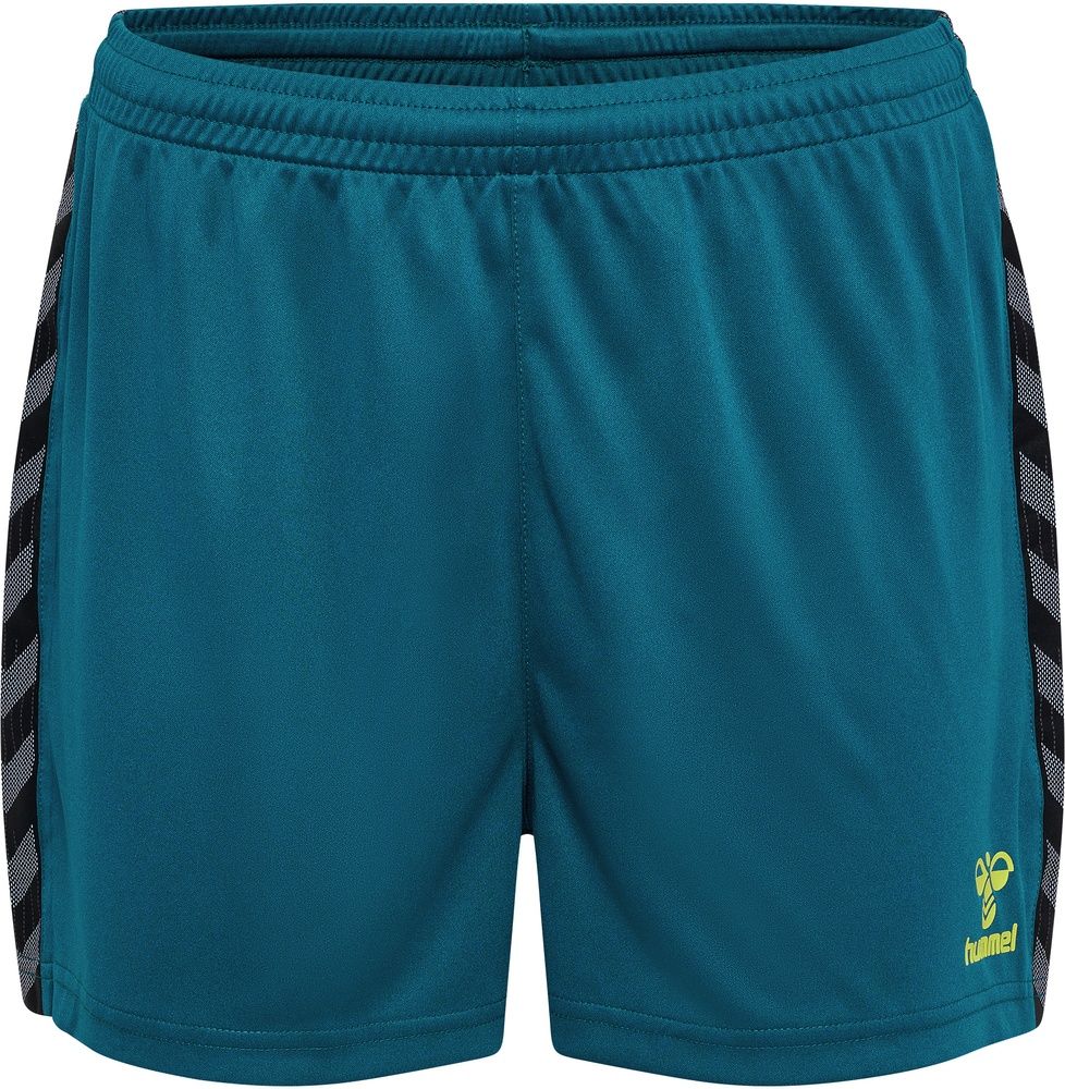 HummelDamenShortsHmlauthenticPlShortsWomanBlueCoral-XXL