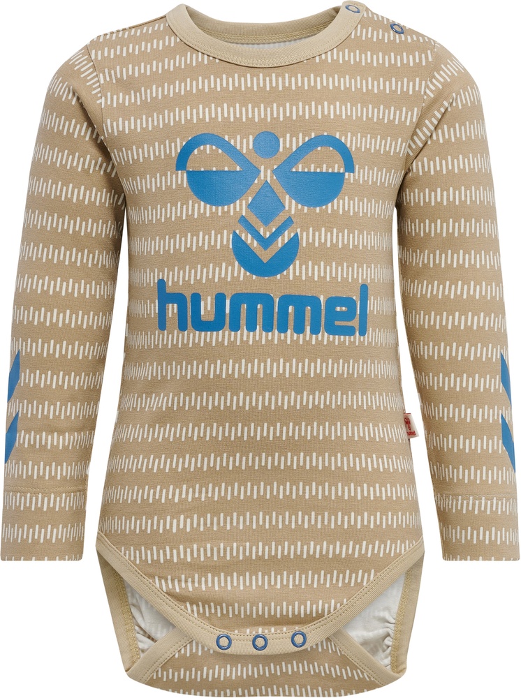 HummelKinderBodysEsmeBodyLongsleeve214068Humus-56-ca0-3Monate