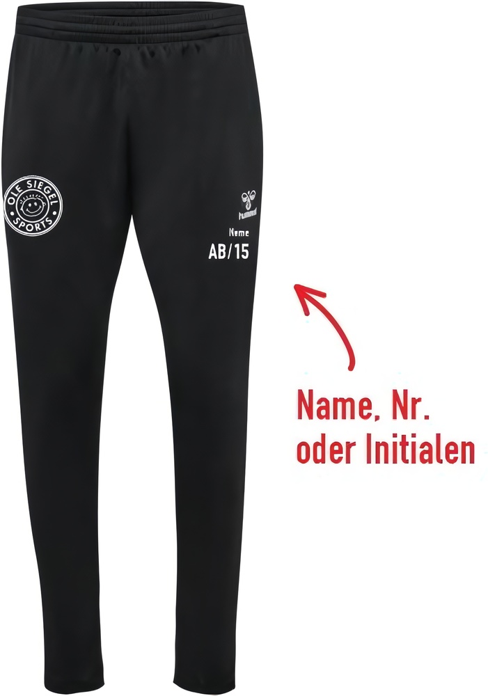 MTVGifhornKinderHummelhmlESSENTIALPolyTrainingPantsKids224550