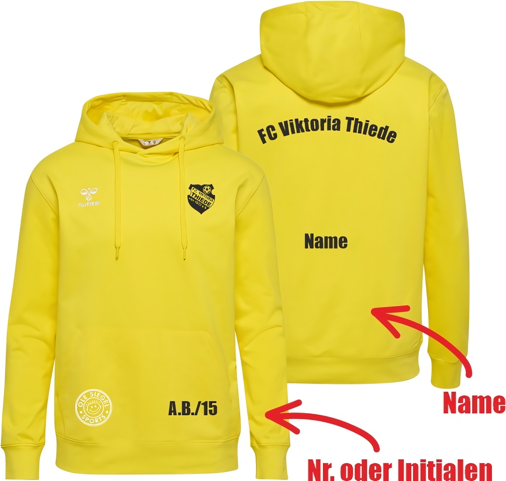 FCViktoriaThiedeHummelhmlGO20CottonHoodieUnisex224833BlazingYellow-XXL