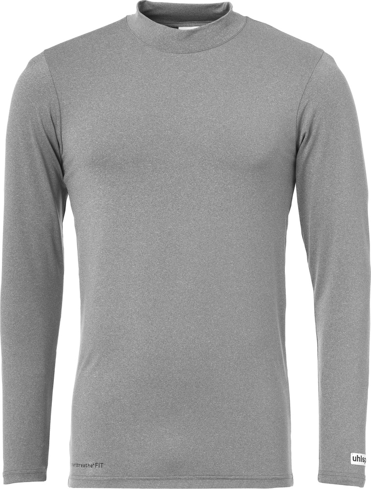 UhlsportKinderLongsleeveDistinctionColorsBaselayer1003078DarkGreyMelange-116